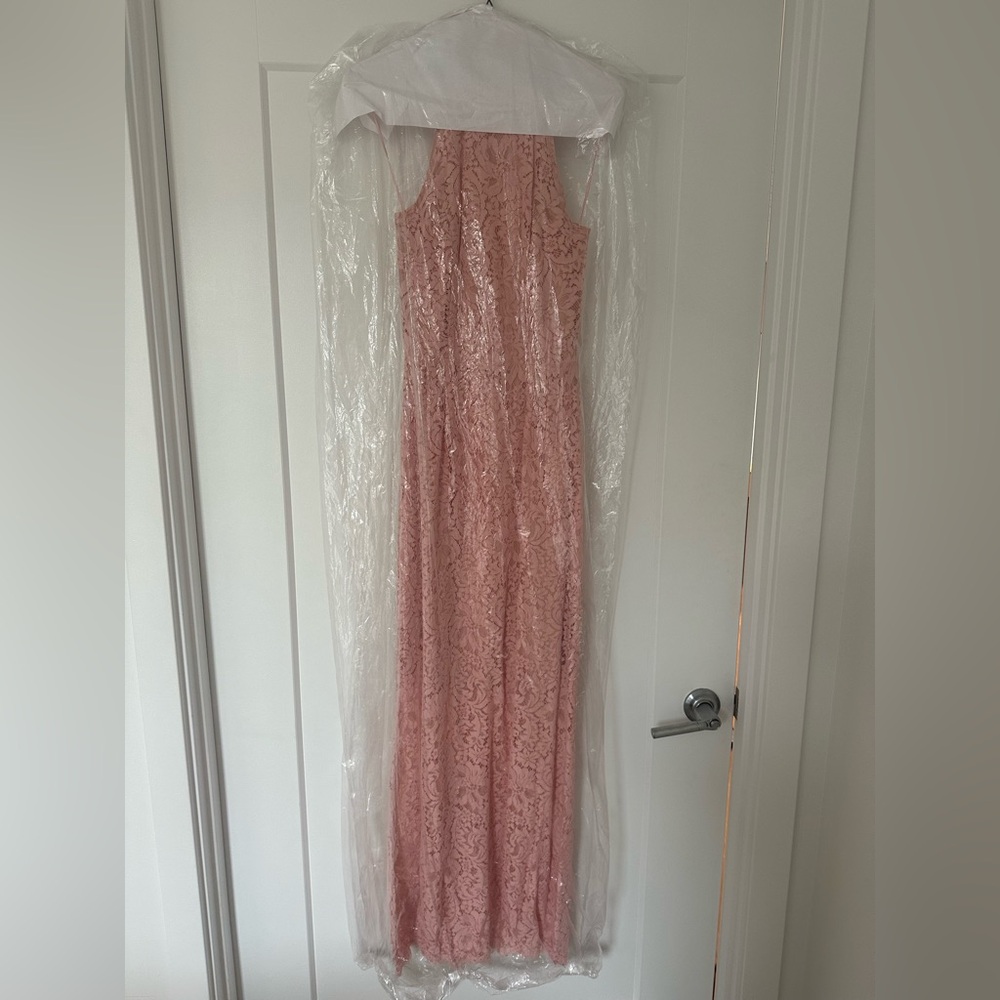 Blush Pink Halter Dress size 2